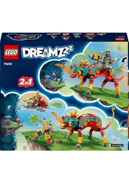 Mateo’nun Ateş Bukalemunu 71492-7 Yaş Üzeri Kız ve Erkek Çocuklar Için Mateo ve Zero Minifigürleri Ve, Z-Blob ve Sibercik Figürleri Içeren Yaratıcı Oyuncak Yapım Seti (443 Parça) fiyatları