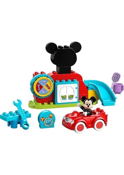 | Fare’nin Kulüp Evi ve Arabası 10454-2 Yaş ve Üzeri Çocuklar Için Eğitici Oyuncak Yapım Seti, Doğum Günü Hediyesi (27 Parça) modelleri