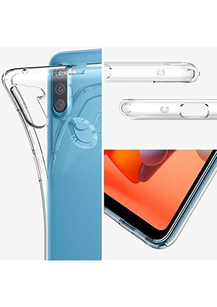 Galaxy M11 / A11 ile Uyumlu Kılıf Crystal 4 Tarafı Tam Koruma Crystal Clear - ACS00856 fiyatları