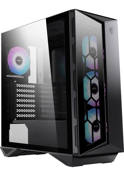 Mpg Gungnir 110R Temperli Cam 3 x A-Rgb Fan 1 x 120MM Fan Atx Gaming Bilgisayar Kasası