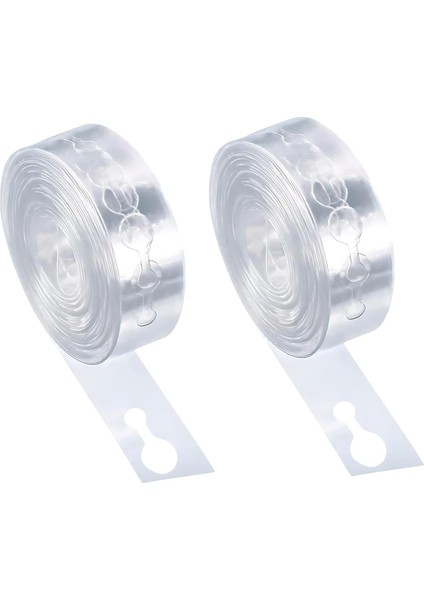 Toys - 2 Adet Plastik Balon Zinciri Aparatı, Balon Şeridi, Balon Kemeri 5 Metre