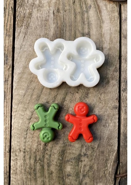 Concept Ginger Mini Ikili Mum Kalıbı (Silikon)