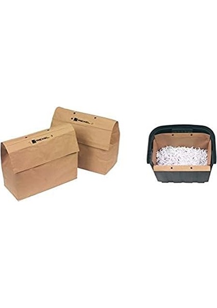 1765028EU Auto+ 80X Geri Dönüşümlü Evrak Imha Makinesi Atık Torbası, 20 Litre Kapasite, Bej fiyatları