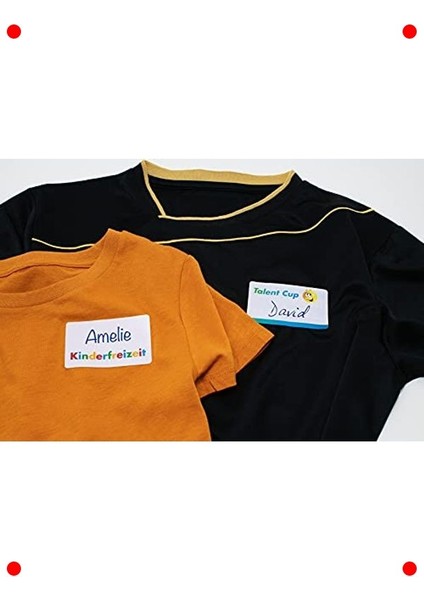 Çıkarılabilir Isim Etiketleri - Yazdırılabilir, 100 Adet fırsatları