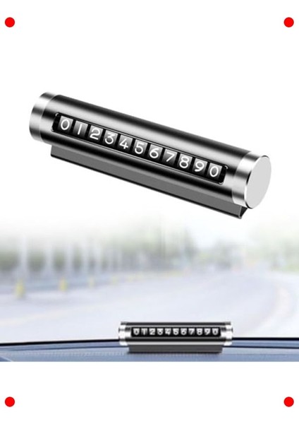 Araç Içi Gizlenebilir Telefon Numaratörü Siyah modelleri