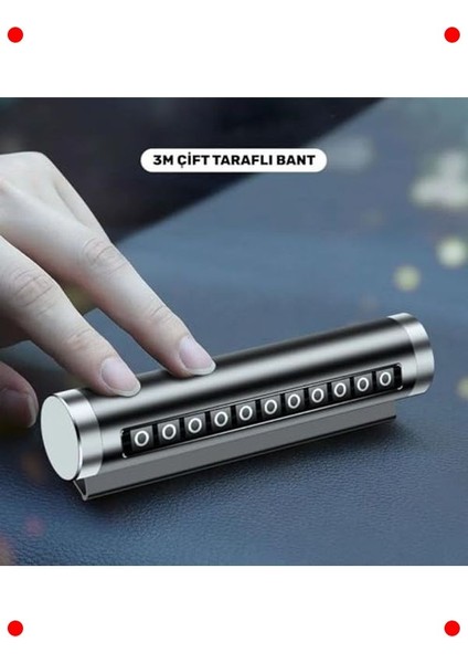 Araç Içi Gizlenebilir Telefon Numaratörü Siyah indirimleri