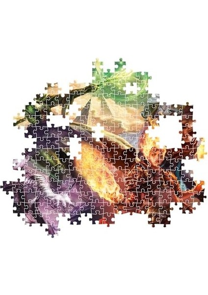 500 Parça The Gathering Küp Puzzle 2 modelleri