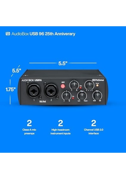 96 USB Ses Kartı, 25. Yıl Özel Sürüm modelleri
