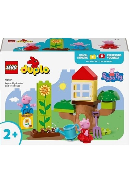 Peppa Pig Bahçe ve Ağaç Ev 10431-2 Yaş ve Üzeri Çocuklar Için Peppa Pig Minifigürü Içeren Eğitici Oyuncak Yapım Seti (20 Parça) fiyatları