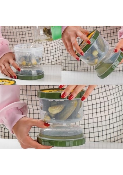 1391 Kum Saati Süzgeçli Zeytinlik- Zeytin Turşu Saklama Kabı Şeffaf fiyatları