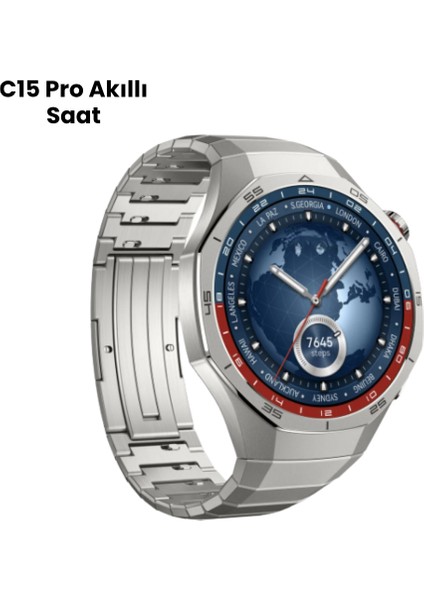 Yzlal C15 Pro Akilli Saat