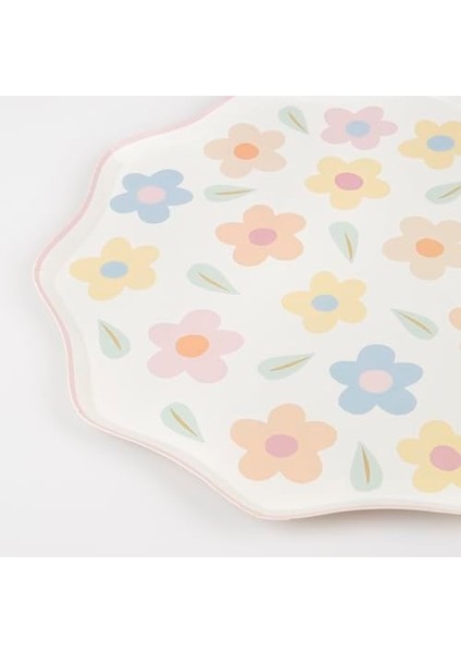 - Çiçekli Tabaklar (L) (8&apos;li) modelleri