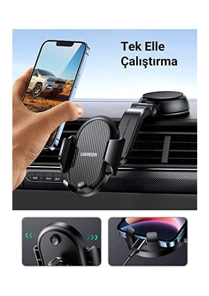 Araç Telefonu Tutacağı Pano Tutacağı 15 Pro Max 14 13 F34 S23 Ultra Mate 60 Pro K60 Ultra Vesaire ile Uyumlu modelleri