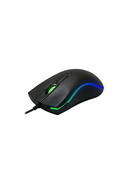 Sm-M9 USB Kablolu Siyah 3D Optik LED Mouse