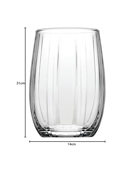 Linka Su Bardağı, Sade, 380 Ml, 6 Parça modelleri