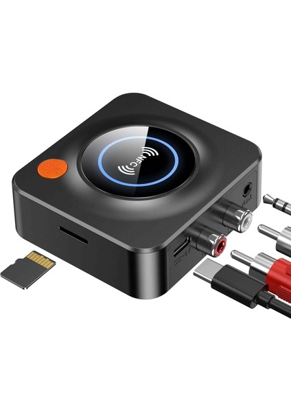 Alıcısı, Hı-Fı Için, Hoparlörler Için Tooth Alıcısı, Ev Sistemi (3,5 mm Aux, Rca, Tf, Nfc) C52