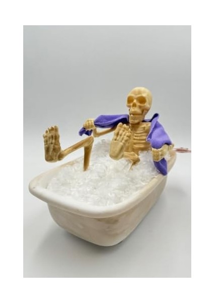 Halloween Bayramı Duş Alan Küvetli Iskelet fiyatları