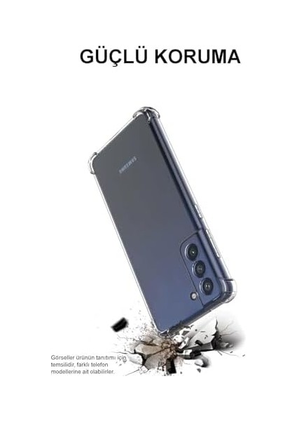 Kzy Iletişim 13 5g Kapak Kamera Korumalı Airbag Antishock Köşe Korumalı Şeffaf Silikon Kılıf modelleri