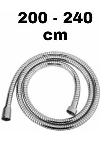 Spiral Duş Hortumu 200-240 cm (Uzayan) Blister Ambalajlı fiyatları