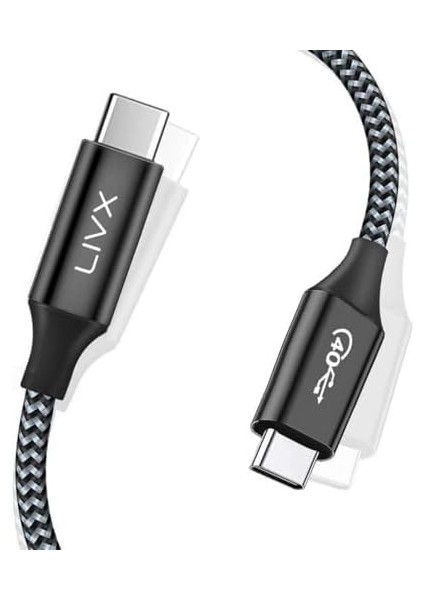 Action Thunderbolt 4 Type C Kablo 100 W Pd Şarj 40 Gbps Veri ve Görüntü Aktarım Kablosu Örgülü Kablo (50 Cm) modelleri