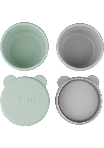 Mini Bites - River Green / Powder Grey