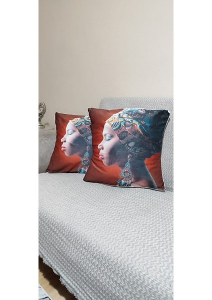 3D Dijital Baskılı Modern Dekoratif Kırlent Kılıfı (43X43 Cm) fırsatları