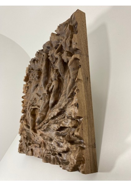 Ruhların Çıkışı Grycnc Farlı Ile Cnc Yapımı Dekoratif Kabartma Tablo Görsel-Kabartmalı Duvar ve Masa Süsü modelleri