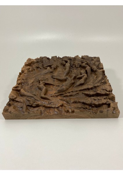 Ruhların Çıkışı Grycnc Farlı Ile Cnc Yapımı Dekoratif Kabartma Tablo Görsel-Kabartmalı Duvar ve Masa Süsü fırsatları