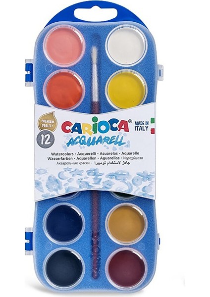 12 Renk Sulu Boya 1 Adet