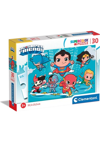 - 30 Parça Puzzle - Dc Comics Super
