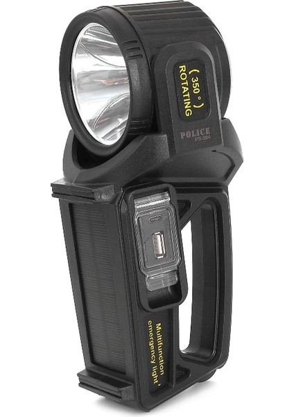 PS-384 Şarjlı Güneş Enerjili Spot Fener indirimleri