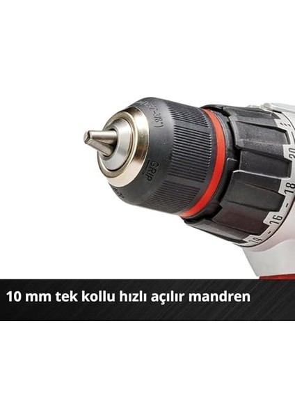 Akülü Vidalama Te-Cd 18/2 Li (2x 2,0 Ah) Power X- (18 V, 44 Nm, 10 mm Hızlı Açılan Mandren, 20 Tork Kademesi, 2 x 2.0 Ah Akü ve Şarj Cihazı Dahil) modelleri