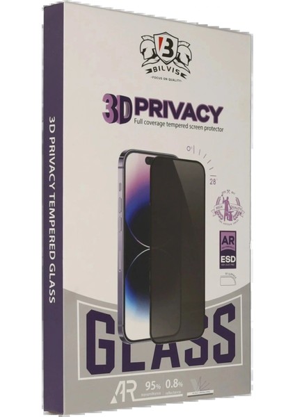 17 Bilvis 3D Hayalet Cam Ekran Koruyucu