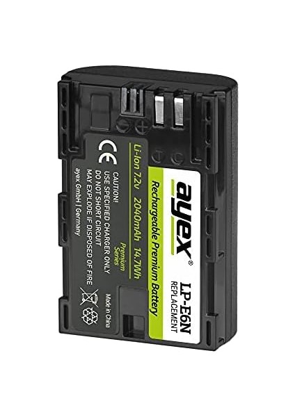 80D, 70D, 60D, 7d, 6d, 5d Mark Ii, Iii, Iv Için LP-E6N Batarya fiyatları