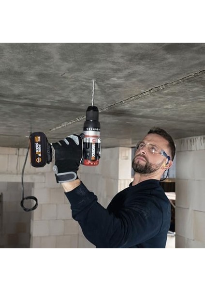 WX354.4 20VOLT/4.0AH Li-Ion Çift Akülü Kömürsüz Profesyonel Şarjlı Darbeli Matkap fiyatları