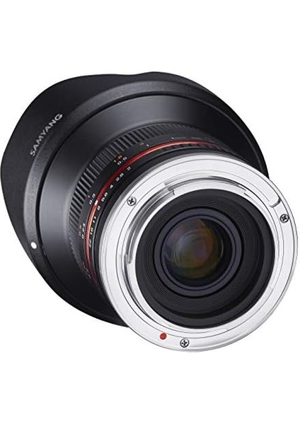 SY12M-E-BK 12 mm F2.0 E Kameralar Için Ultra Geniş Açılı Objektif, Siyah modelleri