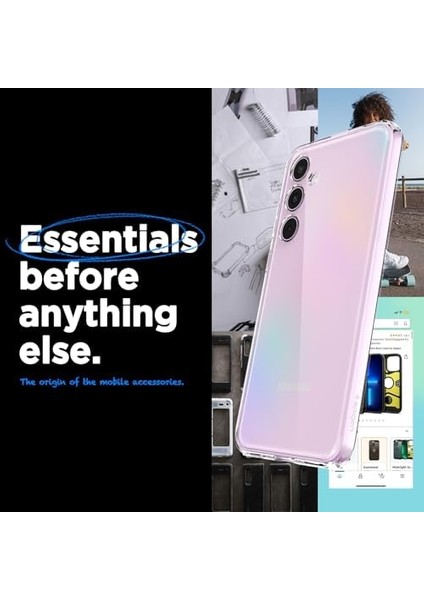 Galaxy A35 ile Uyumlu Kılıf Ultra Hybrid Crystal Clear - ACS07523 fiyatları
