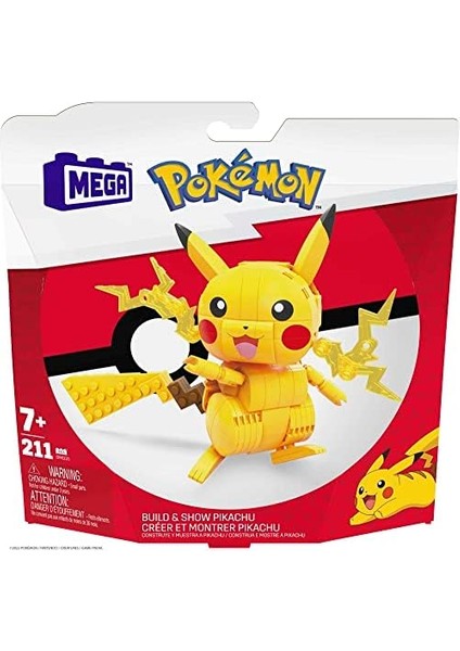 Aksiyon Figürü Yapı Oyuncakları, 211 Parçalı Pikachu, 10 cm Uzunluğunda, Eklemleri Bükülebilen Karakter, Çocuklar Için Hediye Önerileri, GMD31 fiyatları