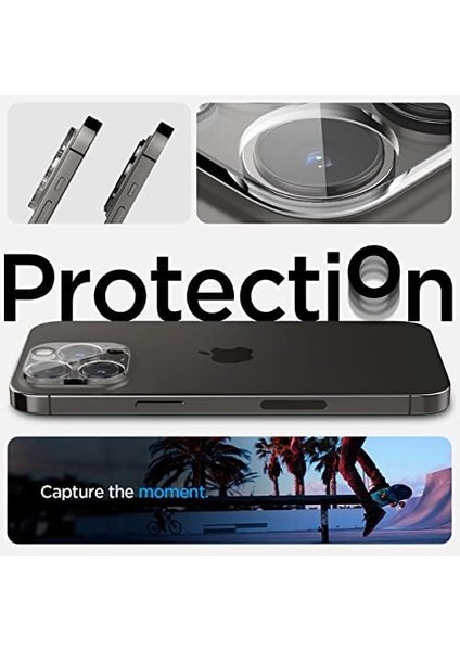 16 Pro Max / 16 Pro / 15 Pro Max / 15 Pro / 14 Pro Max / 14 Pro Kamera Lens Camı Glas.tr Optik (2 Adet) Crystal Clear - AGL05228 fiyatları