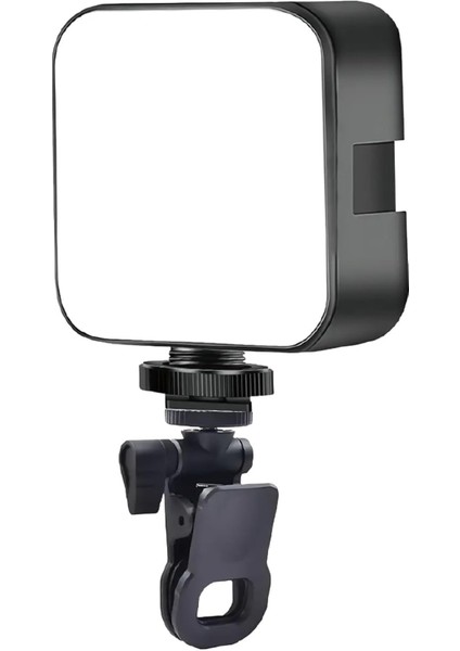 Şarj Edilebilir Selfie Işığı, Telefon Dizüstü Bilgisayar Tablet Için Klipsli Dolgu Işığı Video Konferans Için Taşınabilir Işık Canlı Akış Yakınlaştırma