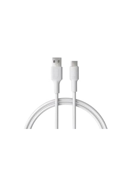 USB A-C Hızlı Şarj Kablosu (Beyaz + Beyaz Uç) (150 Cm) fiyatları