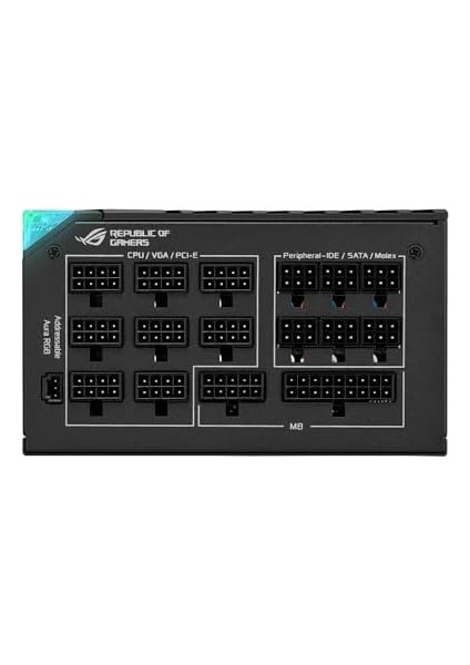 Rog Thor 1000P2 Plus Platinum 1000W Modüler Güç Kaynağı Kapasitörler Sync ve OLED Ekran, 10 Yıl Garanti fiyatları