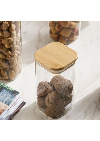 Concept Borosilikat Kare Kavanoz 500 ml fiyatları