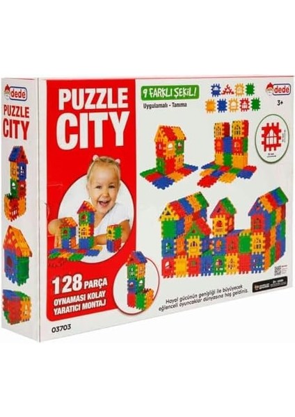 Puzzle City 128 Parça modelleri