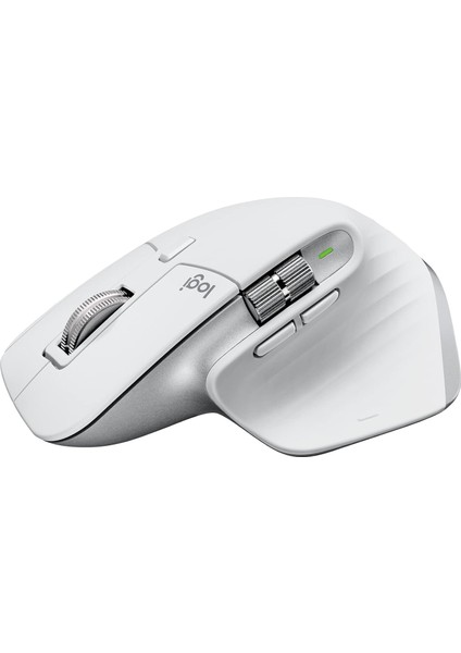 Mac Için Mx 3s Performans Kablosuz Mouse, 8.000 Dpı, ve iPad Için, Sessiz, Ergonomik, Ultra Hızlı Kaydırma, Çoklu Cihaz Özelliği, Bluetooth, Logi Bolt USB Alıcı, Beyaz