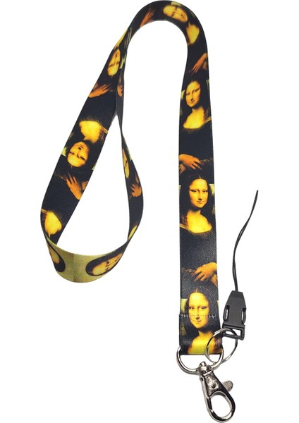 Mona Lisa Boyun Ipi Telefon Askısı