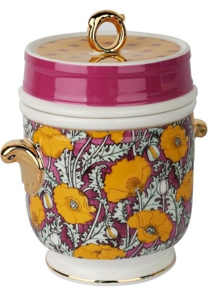 Art Eliana Kulplu Kavanoz 16 cm