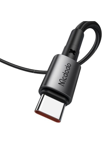 CA-3590 100W 6A Type-C Hızlı Şarj ve Veri Aktarim Kablosu 1.2m, Siyah modelleri