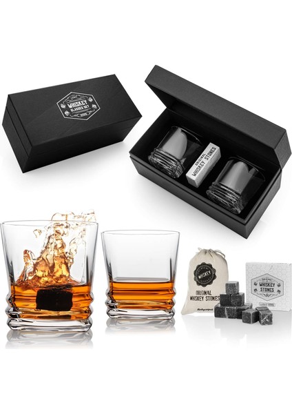 Premium Kutulu Texas 2li Viski Kadeh Seti