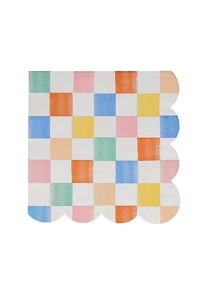 - Colourful Pattern Large - Renkli Desenler Peçeteler - L - 16&apos;lı modelleri